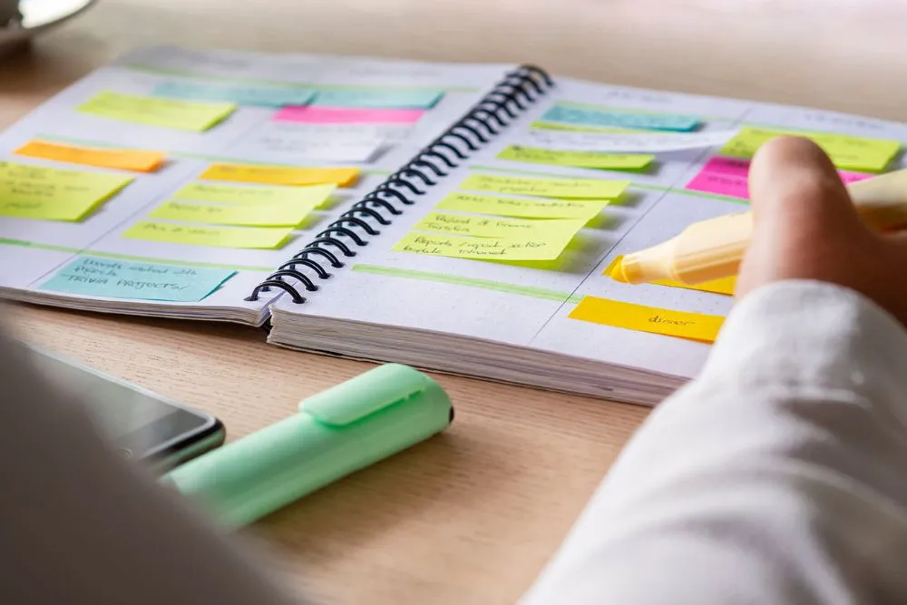 Organized digital workspace with restoration tools